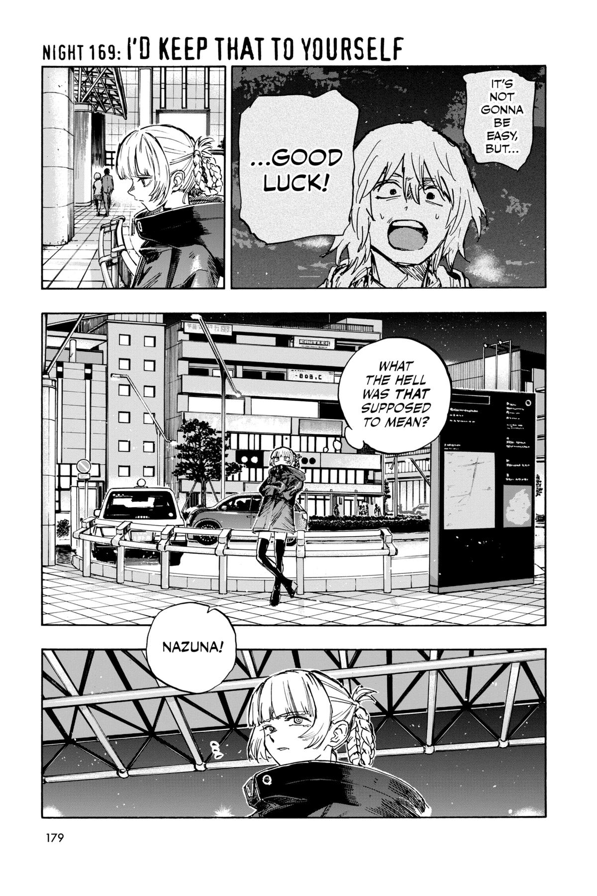 Call of the Night Chapter 169 - Page 1 - Call of the Night manga Chapter 169 manga