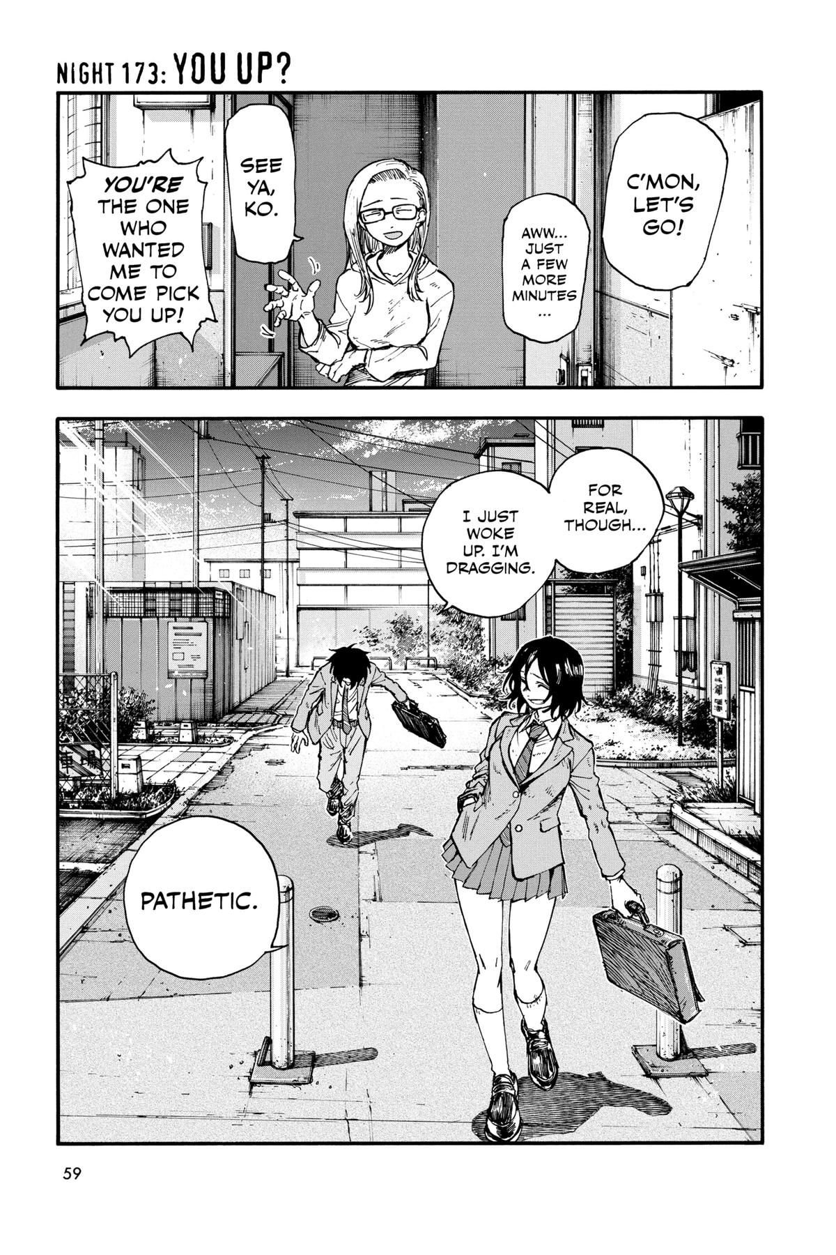 Call of the Night Chapter 173 - Page 1 - Call of the Night manga Chapter 173 manga