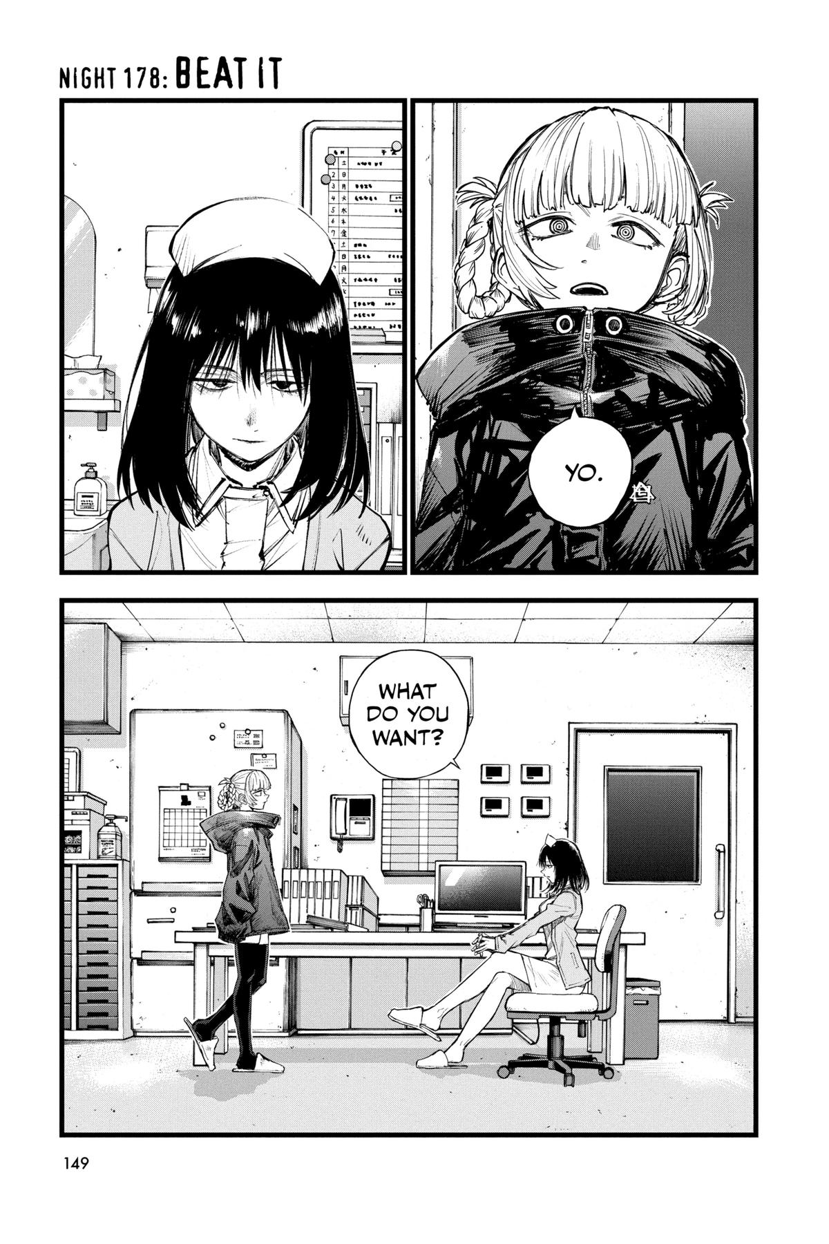 Call of the Night Chapter 178 - Page 1 - Call of the Night manga Chapter 178 manga