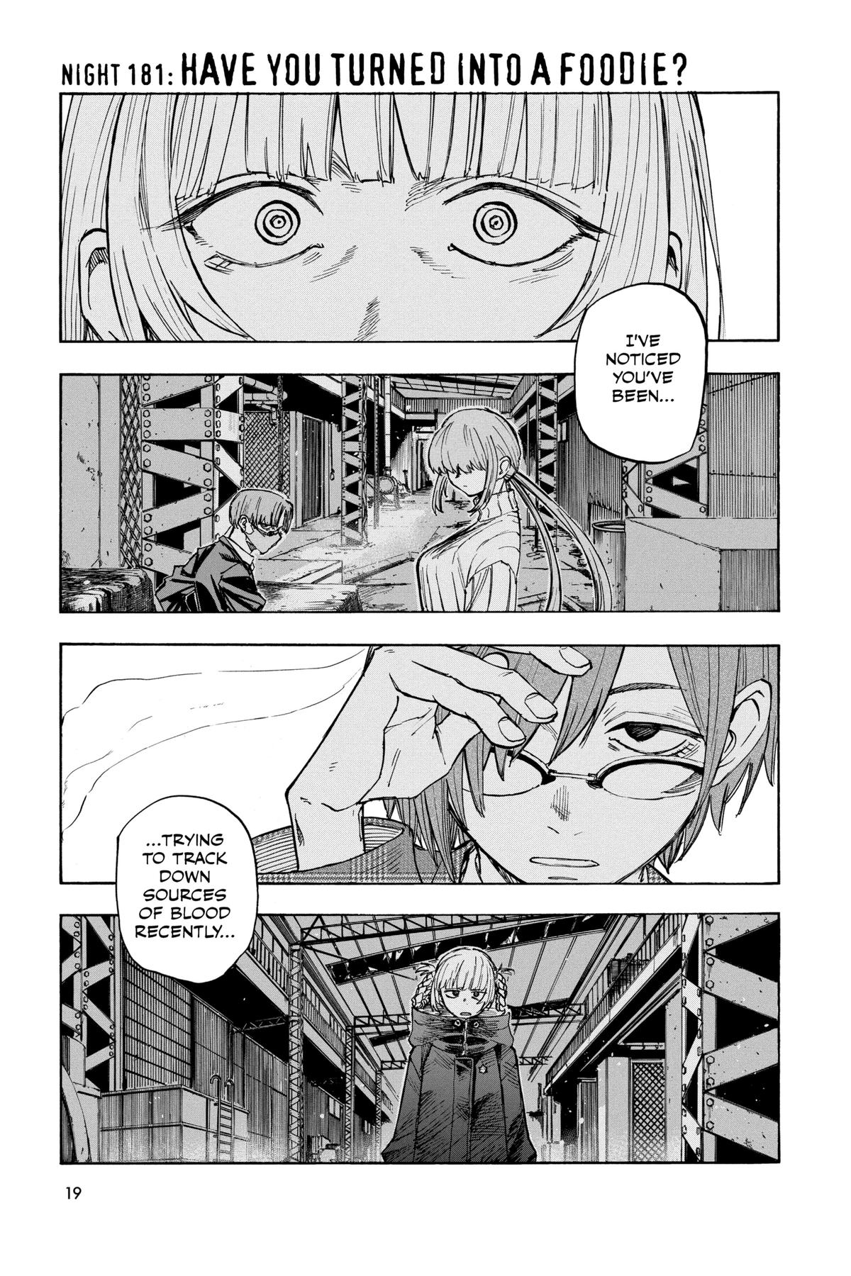 Call of the Night Chapter 181 - Page 1 - Call of the Night manga Chapter 181 manga