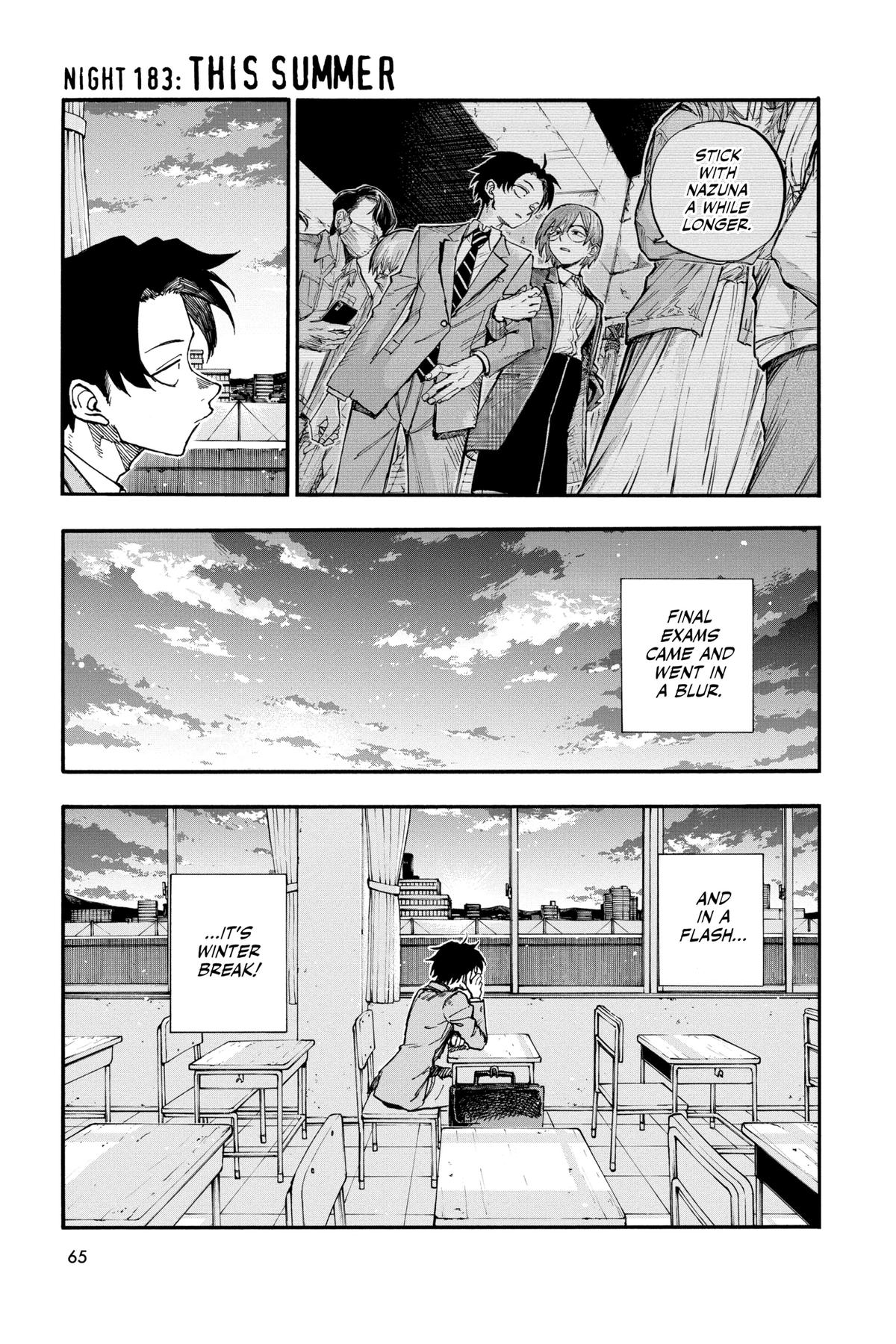 Call of the Night Chapter 183 - Page 1 - Call of the Night manga Chapter 183 manga