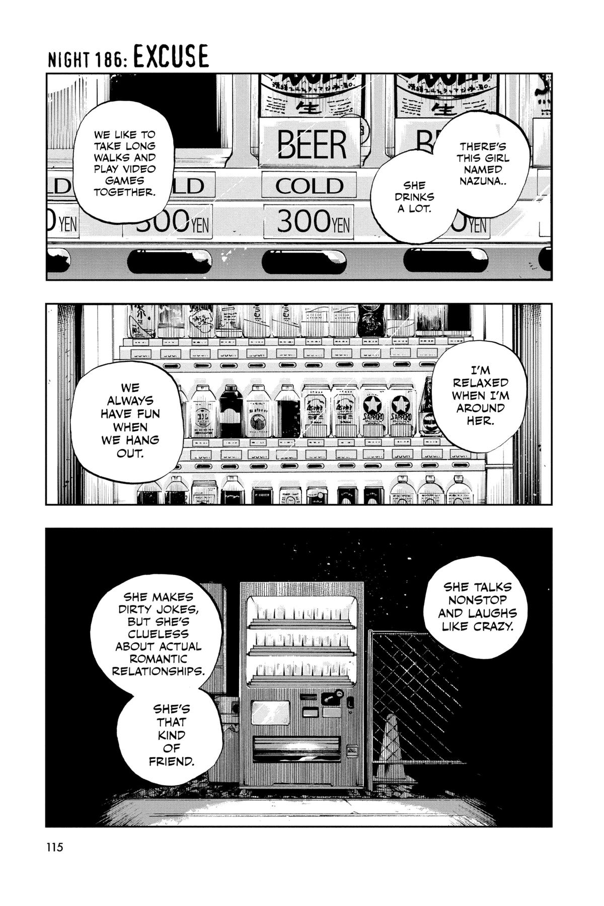 Call of the Night Chapter 186 - Page 1 - Call of the Night manga Chapter 186 manga