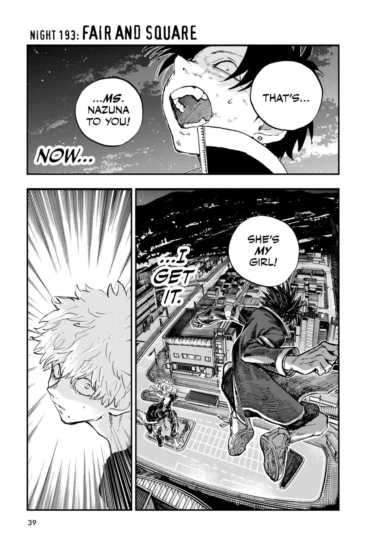 Call of the Night Chapter 193 - Page 1 - Call of the Night manga Chapter 193 manga