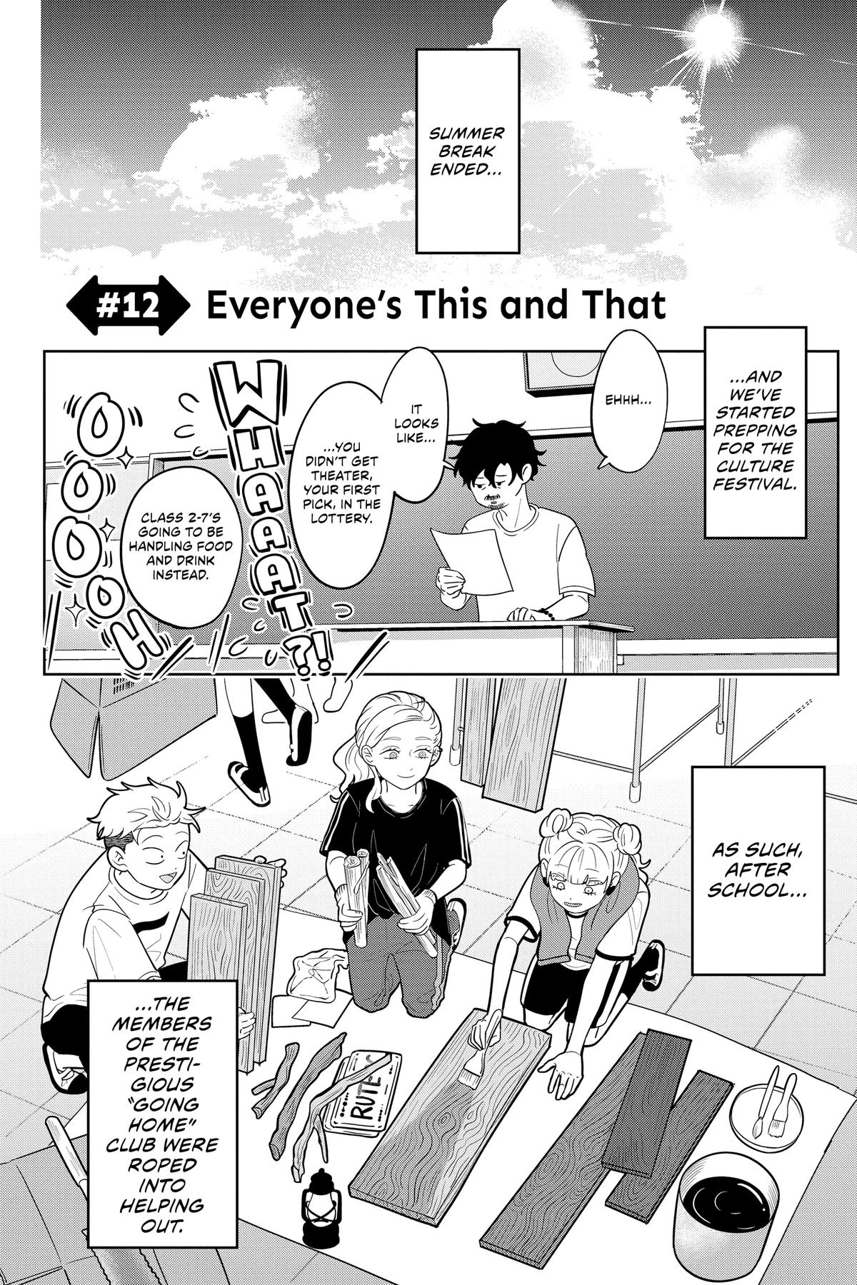You and I Are Polar Opposites Chapter 12 - Page 1 - You and I Are Polar Opposites manga Chapter 12 manga