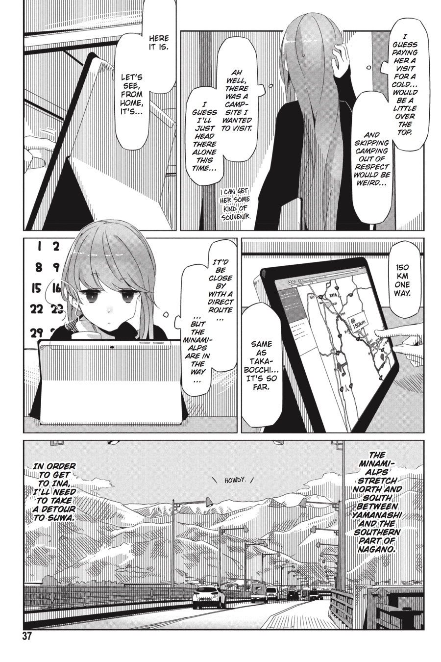 Laid-Back Camp Chapter 15 5