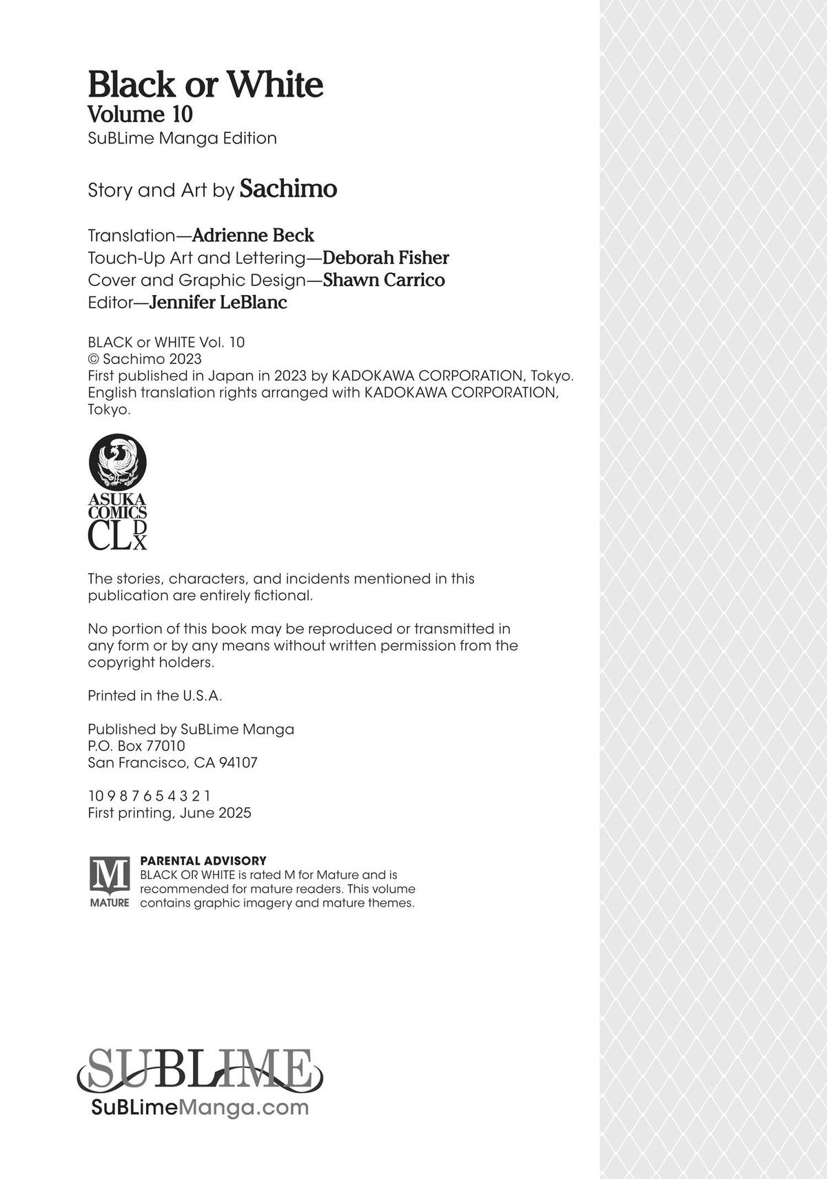 Black or White Act 30 65