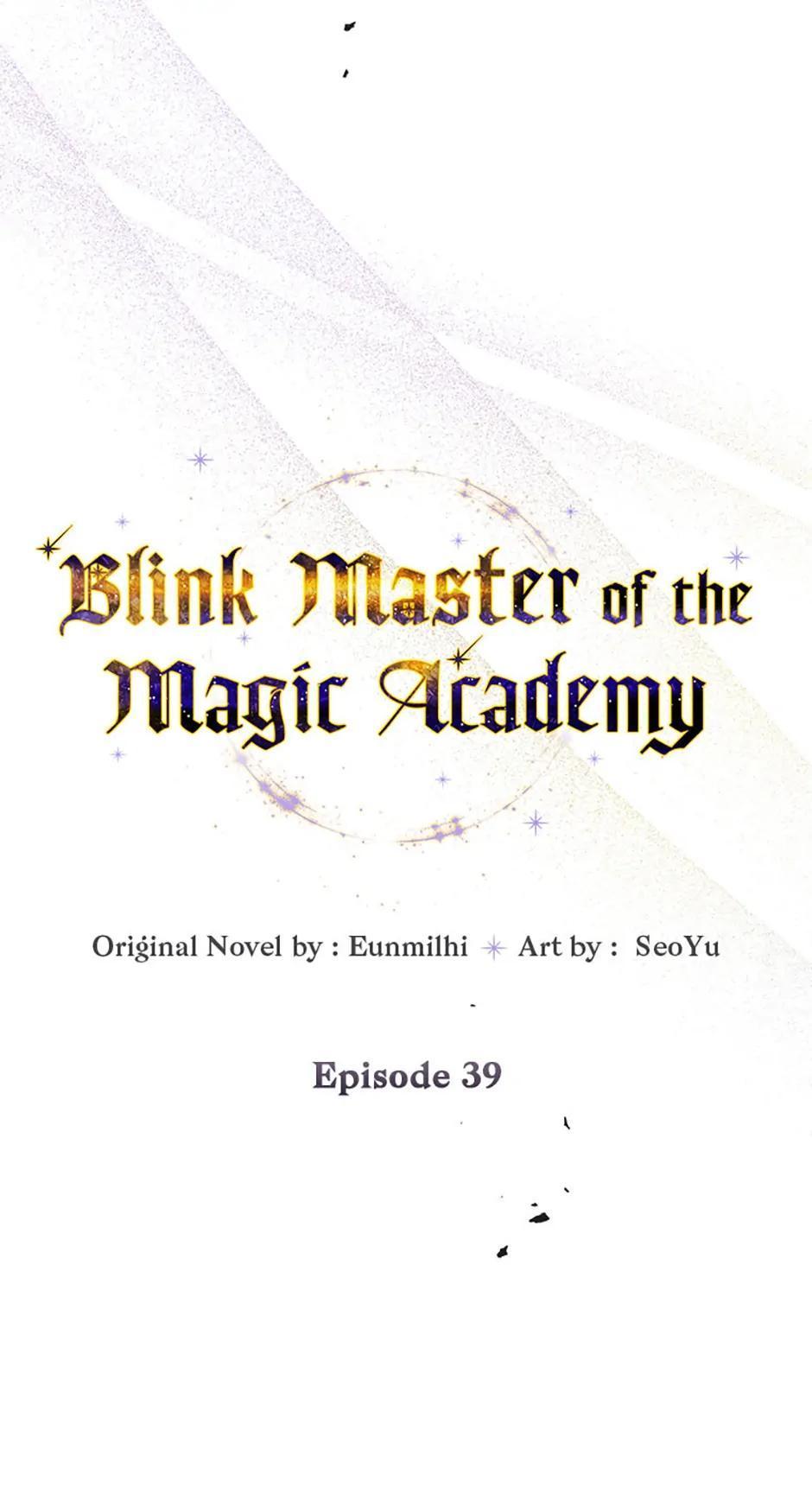 Blink Master of the Magic Academy Chapter 39