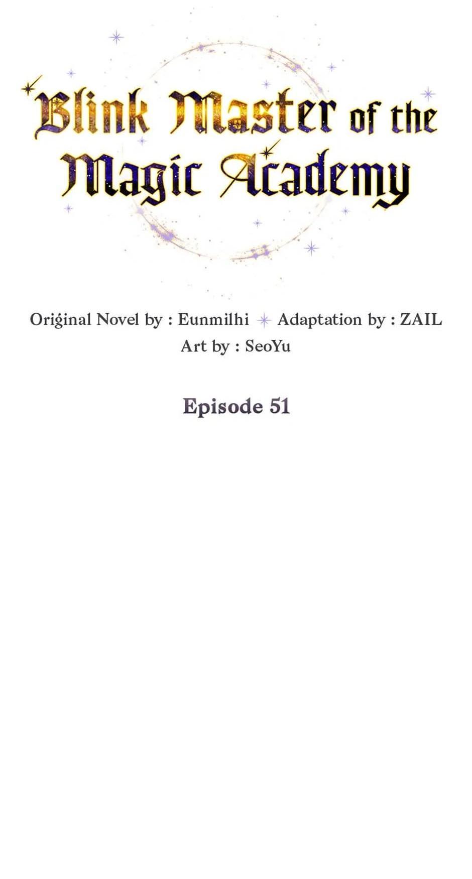 Blink Master of the Magic Academy Chapter 49