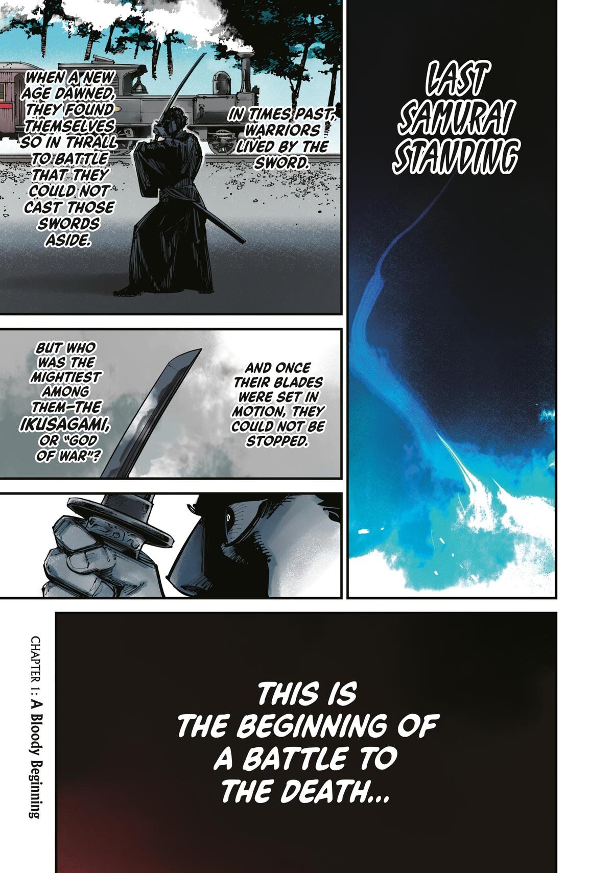 Last Samurai Standing Chapter 1 - Page 2 - Last Samurai Standing manga Chapter 1 manga