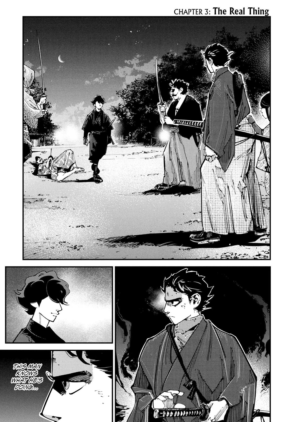 Last Samurai Standing Chapter 3 - Page 1 - Last Samurai Standing manga Chapter 3 manga