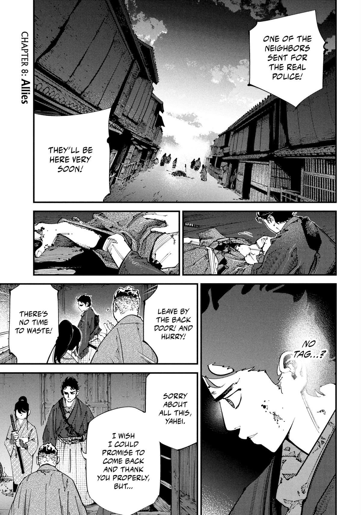 Last Samurai Standing Chapter 8 - Page 1 - Last Samurai Standing manga Chapter 8 manga