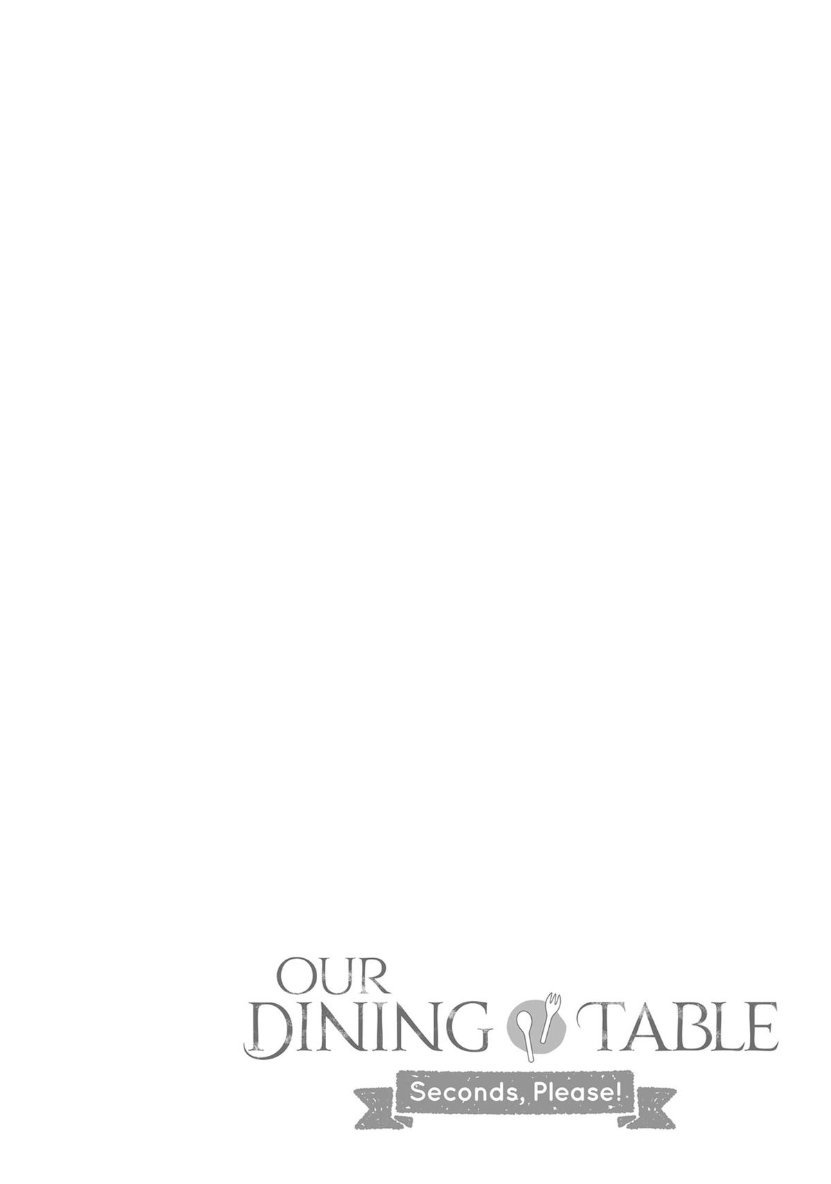 Our Dining Table: Seconds, Please! Chapter 2 34