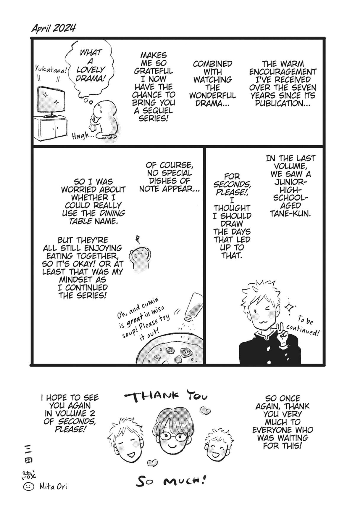 Our Dining Table: Seconds, Please! Chapter 7 59