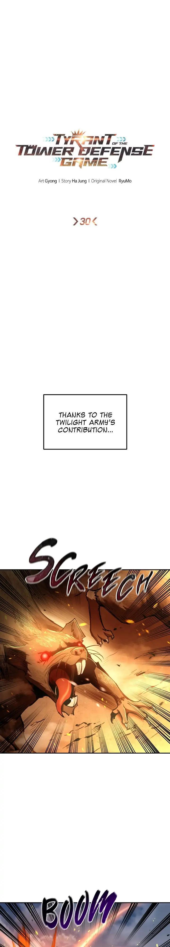 Tyrant of the Tower Defense Game Chapter 28