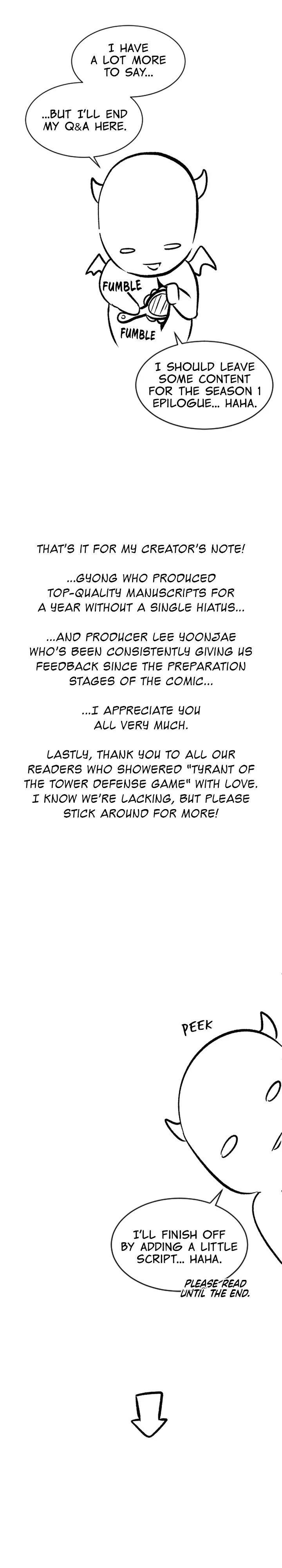 Tyrant of the Tower Defense Game Chapter 57