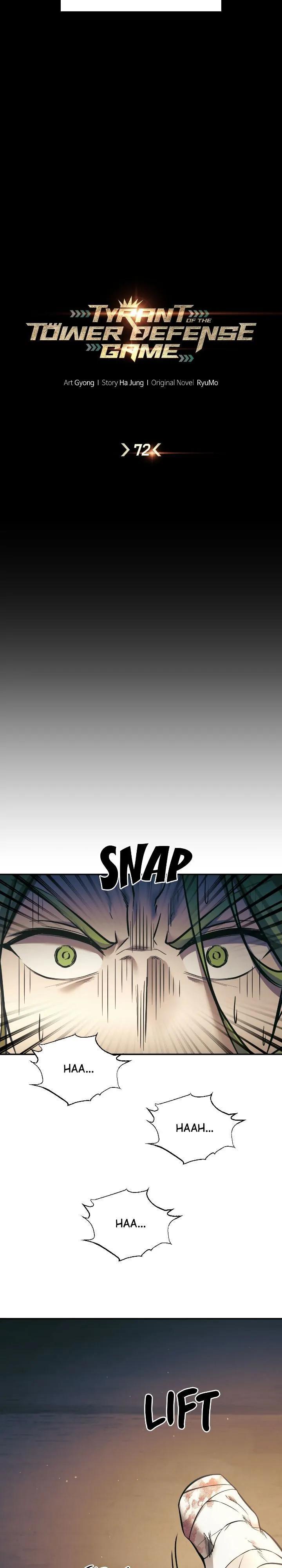 Tyrant of the Tower Defense Game Chapter 70