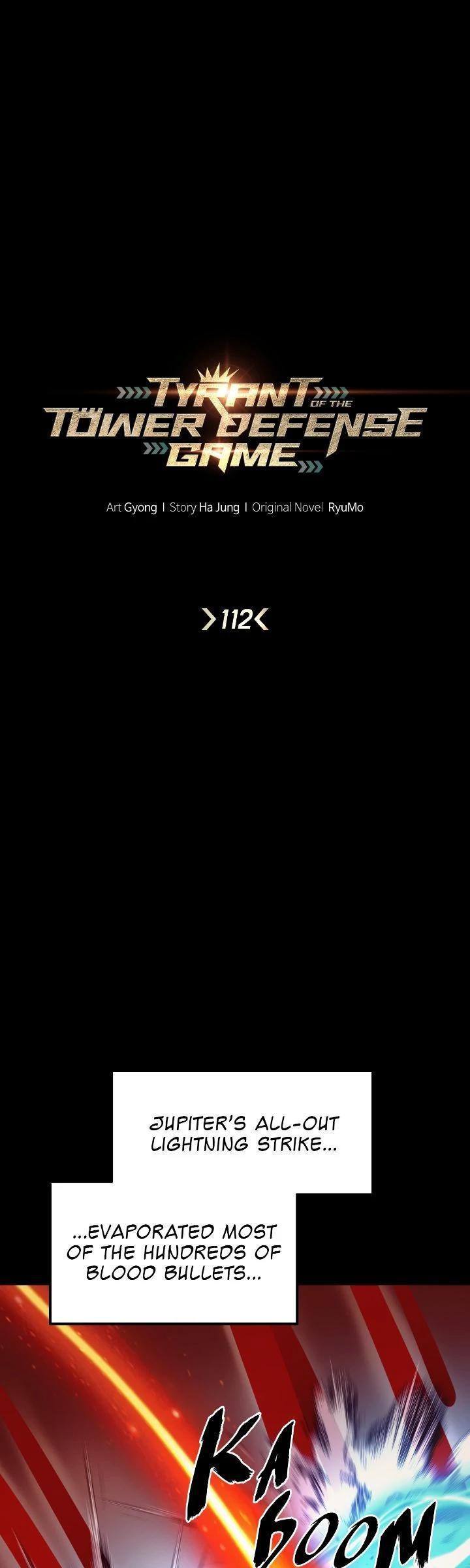 Tyrant of the Tower Defense Game Chapter 110