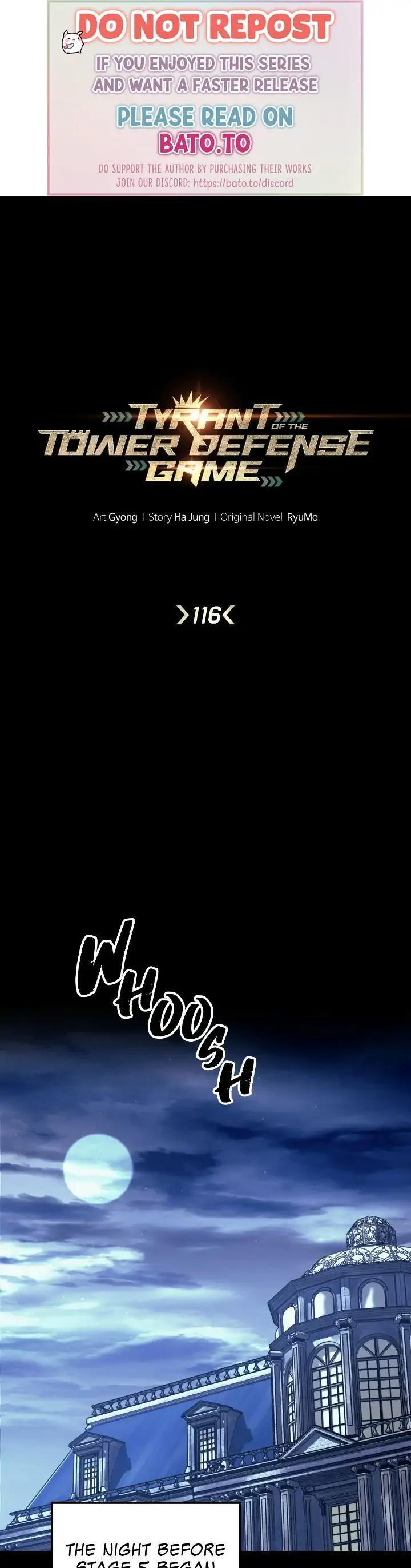 Tyrant of the Tower Defense Game Chapter 114