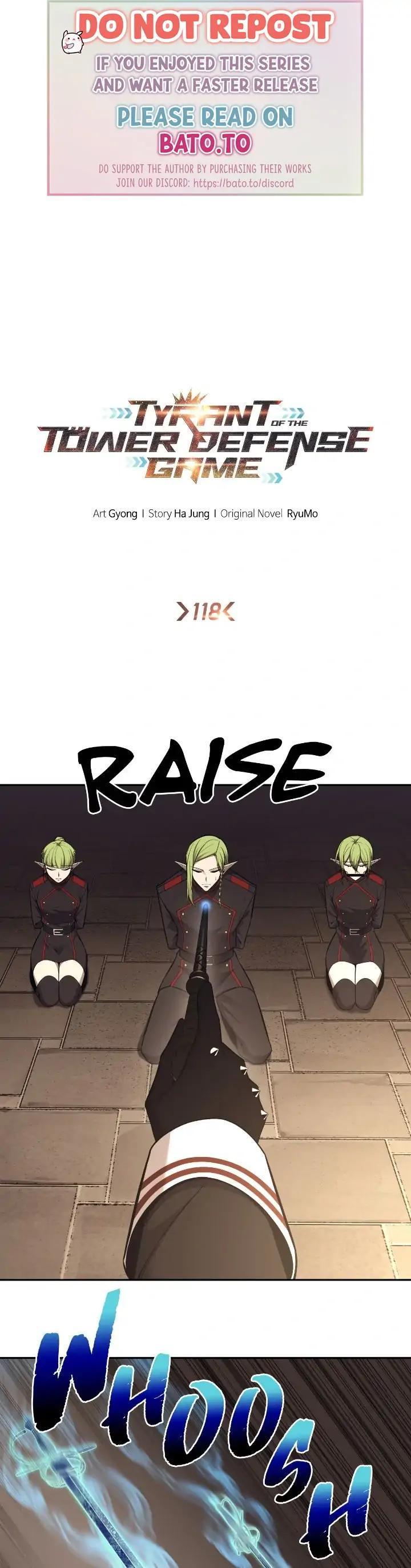 Tyrant of the Tower Defense Game Chapter 116