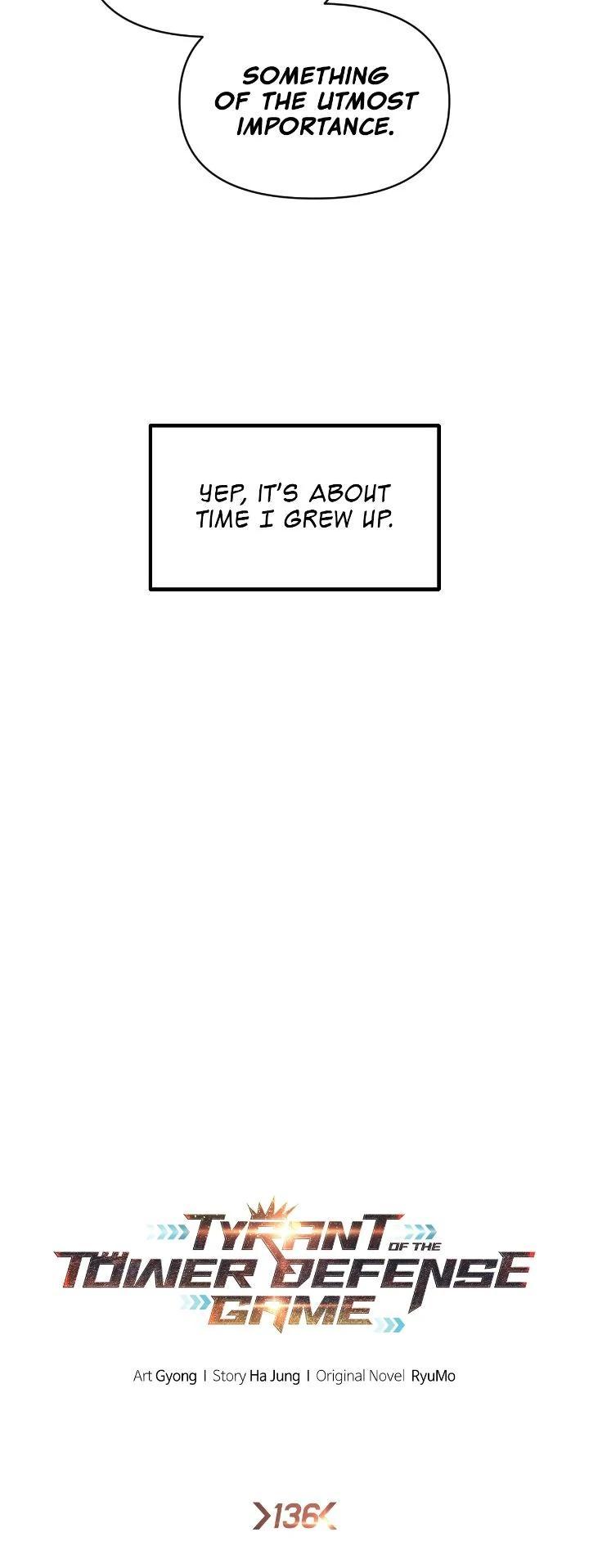 Tyrant of the Tower Defense Game Chapter 135