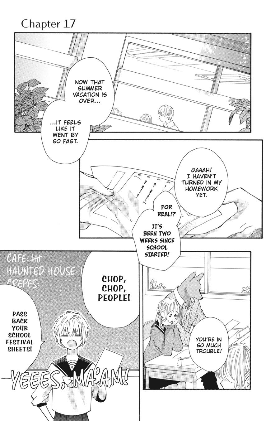 With You Our Love Will Make It Through Chapter 17 - Page 1 - With You Our Love Will Make It Through manga Chapter 17 manga